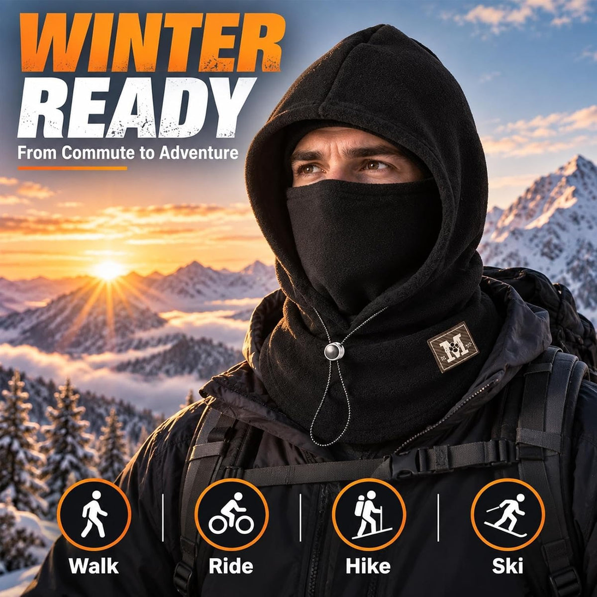 Tundra Fleece Hood & Face Mask