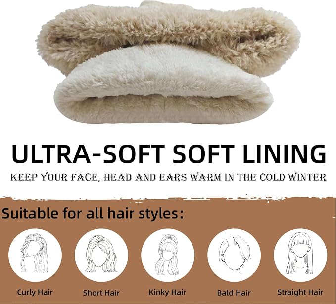 Snowfall Fleece Beanie & Face Mask