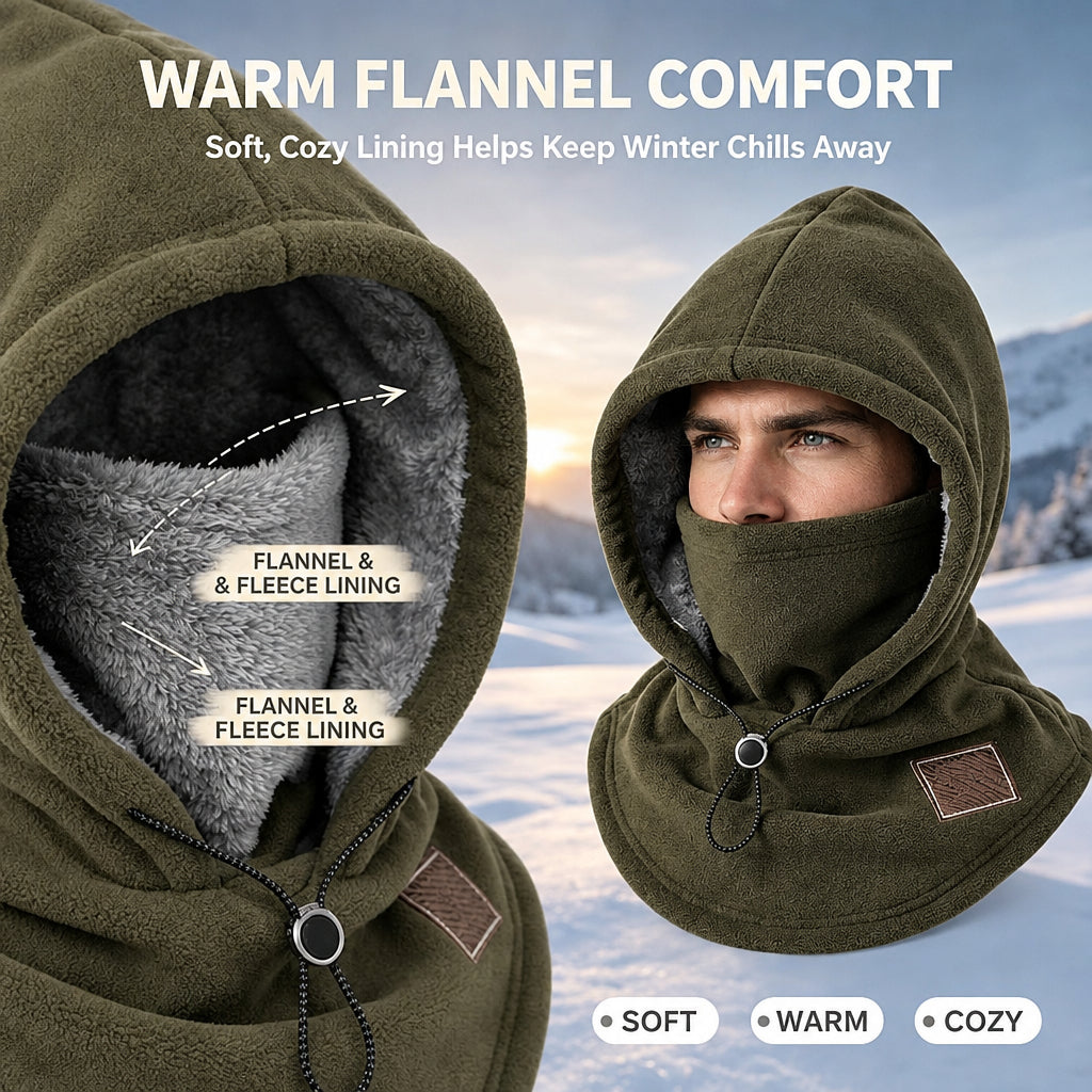 Tundra Fleece Hood & Face Mask
