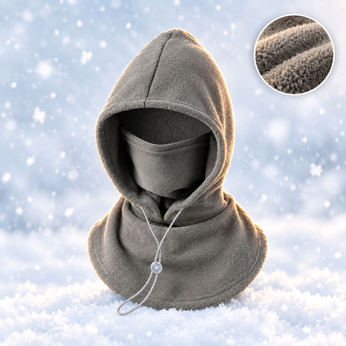 Tundra Fleece Hood & Face Mask